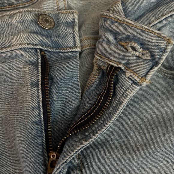 Colombia Refuge Denim Jeans Ultra High Curvy Jr Size 11 Lightwash Distressed - Picture 5 of 16